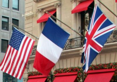 في بيان مشترك.. بريطانيا وفرنسا وروسيا وأمريكا تحذر من التصعيد باليمن