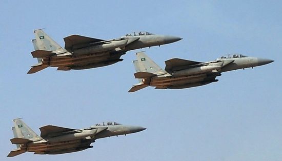 مقاتلات التحالف تدك مواقع الحوثي في نهم