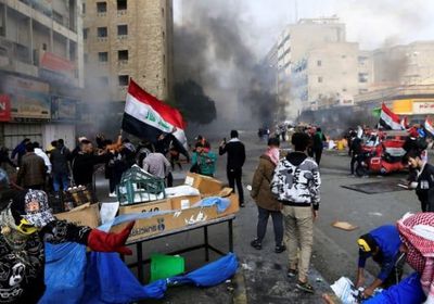 مقتل متظاهر عراقي برصاص مجهولين في الناصرية