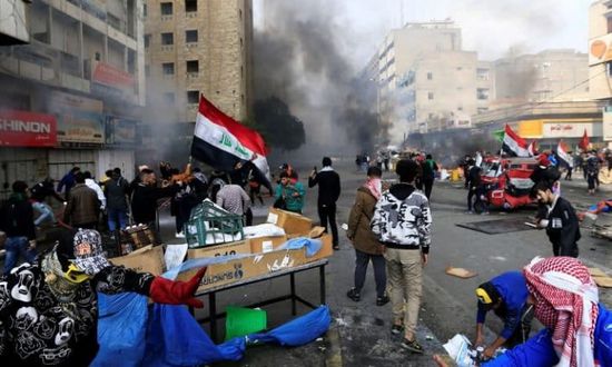 مقتل متظاهر عراقي برصاص مجهولين في الناصرية