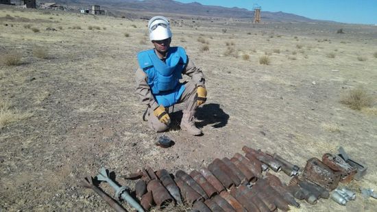 البرنامج الإنمائي: تفكيك 60 ألف لغم في 2019