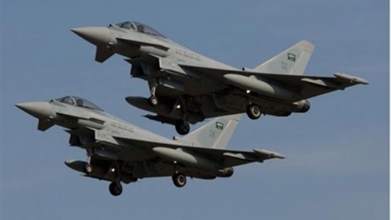 مقاتلات التحالف تقصف مواقع الحوثي في خب ونهم