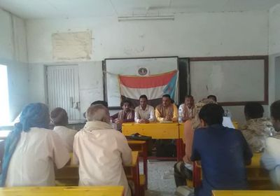 رئيس انتقالي مسيمير لحج يبحث متطلبات أهالي المديرية