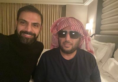 أمير طعيمة يطمئن على صحة تركي آل الشيح ويوجه له رسالة شكر