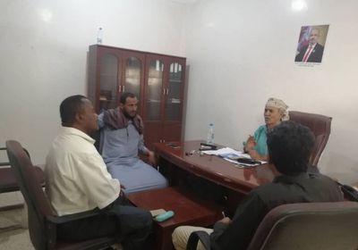 "انتقالي أبين" وقيادات التعليم بالمحافظة يدعمان مطالب المعلمين