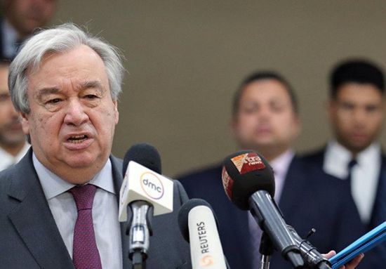 الأمم المتحدة: غوتيريش يتعهد بمساعدة إسرائيل والفلسطينيين على التوصل إلى سلام