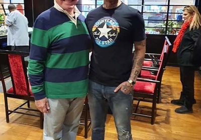 أول ظهور لـ أحمد الفيشاوي بعد حكم حبسه (صور)