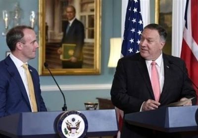 وزير الخارجية الأمريكي يلتقي بنظيره البريطاني بسبب حظر "هواوي"