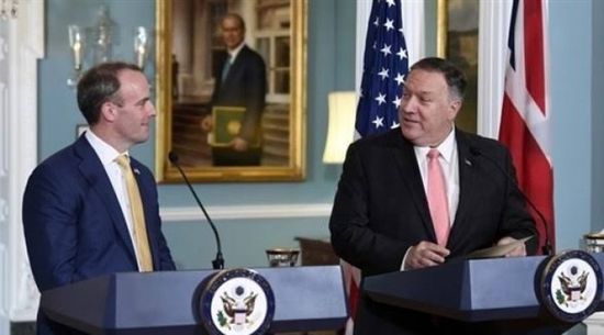 وزير الخارجية الأمريكي يلتقي بنظيره البريطاني بسبب حظر "هواوي"