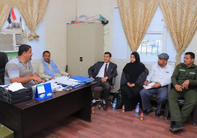 لتطبيق القانون..دائرة حقوق الإنسان بالمجلس الانتقالي تزور مركز شرطة الرباط بلحج