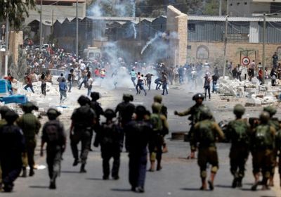  إصابة 7 فلسطينيين في مواجهات مع جيش الاحتلال الإسرائيلي قرب نابلس