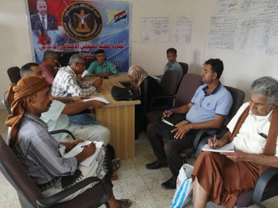 "انتقالي أبين" يستعرض تقرير الإدارة التنظيمية