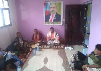 الأمن يتصدر اجتماع تنفيذية انتقالي المسيمير بلحج 