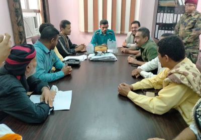 رئيس "انتقالي لحج" يتفقد مديرية الحوطة   