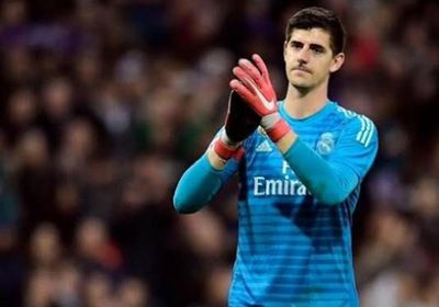 كورتوا يكشف سبب فوز الريال بـ"ديربي مدريد"