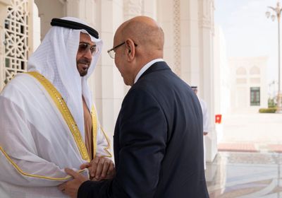 بن زايد: العلاقات بين الإمارات وموريتانيا متينة وأخوية
