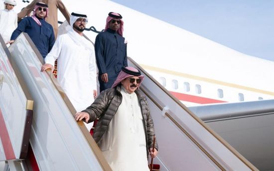  في زيارة خاصة.. العاهل البحريني يصل إلى الإمارات (صور)