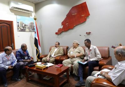 بن بريك يناقش مستجدات الأحداث مع "المنسقية العليا لهيئة الشرطة الجنوبية"