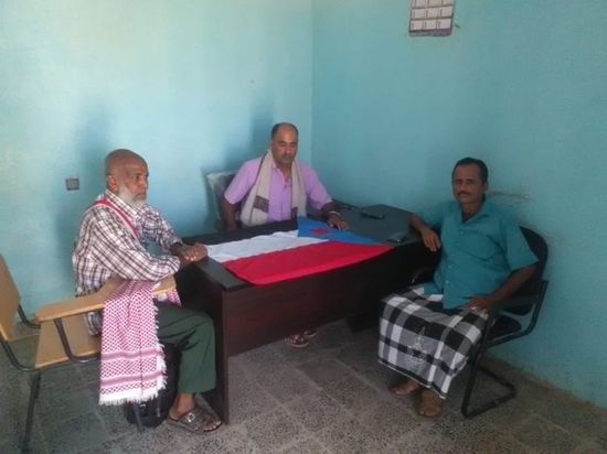 رئيس انتقالي تبن يزور إدارة أمن المديرية