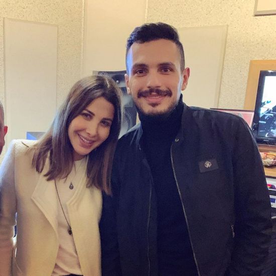 تعاون جديد يجمع نانسي عجرم بالموزع أحمد إبراهيم