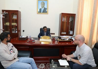 "البحسني" يشيد بجهود اللجنة الدولية للصليب الأحمر بحضرموت