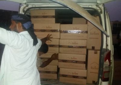 إحباط محاولة تهريب شحنة سجائر بلحج