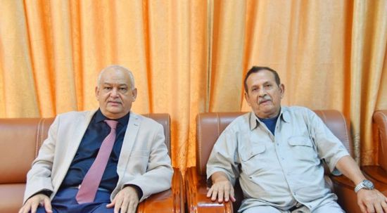 الانتقالي الجنوبي ومنظمة مناضلي حرب التحرير يبحثان زيادة التعاون