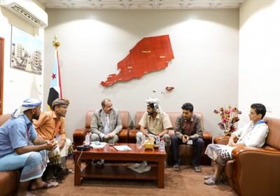 بن بريك يناقش الأوضاع الأمنية بمديرية لودر