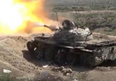 مدفعية "المشتركة" تحصد 15 قتيلا حوثيا بالبرح