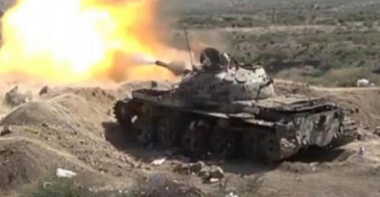 مدفعية "المشتركة" تحصد 15 قتيلا حوثيا بالبرح
