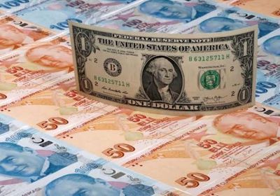  الليرة التركية تصاب بهبوط حاد أمام الدولار وتسجل أدنى مستوى في 8 أشهر