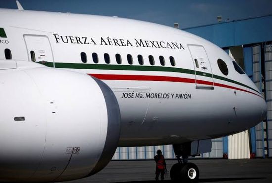  طرح طائرة الرئاسة المكسيكية للبيع في اليانصيب مقابل 27 دولارا للتذكرة‎