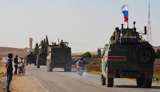  الشرطة العسكرية الروسية تسير دوريات على الحدود السورية التركية