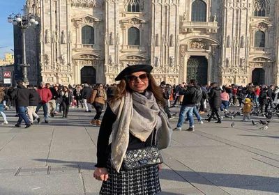 داليا مصطفى تشارك جمهورها بصور رحلتها لإيطاليا 