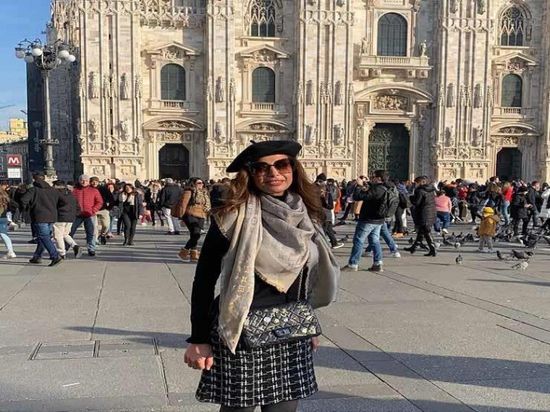 داليا مصطفى تشارك جمهورها بصور رحلتها لإيطاليا 