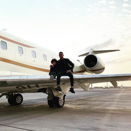 العودة إلى مصر.. محمد رمضان بصحبة نجله في أحدث ظهور 