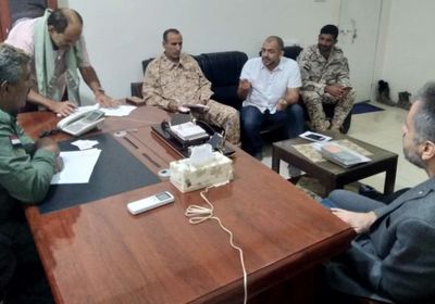 تعاون الصليب الأحمر وآمن لحج لتعزيز العمل الإنساني