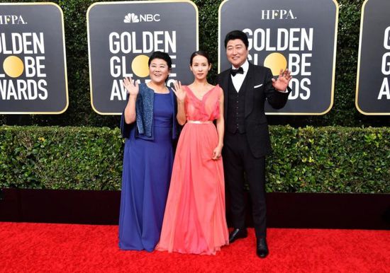  نجوم فيلم Parasite على السجادة الحمراء فى حفل الأوسكار الـ 92