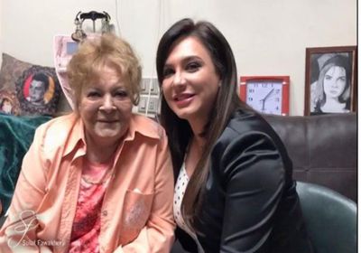 سلاف فواخرجي تشارك جمهورها بآخر تسجيل صوتي للراحلة نادية لطفي