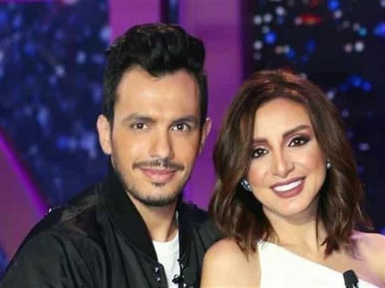 أنغام تحتفل بعيد ميلاد زوجها أحمد إبراهيم