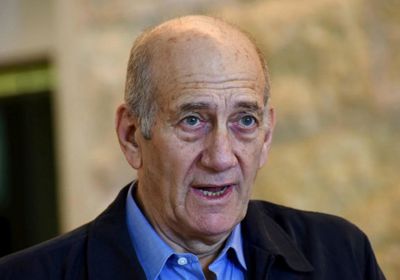 أولمرت: خطة ترمب للسلام تؤكد على حل الدولتين