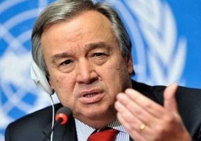 جوتيريش: يؤكد موقف الأمم المتحدة الثابت بشأن فلسطين