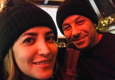 إياد نصار يحتفل بعيد ميلاد زوجته برسالة رومانسية