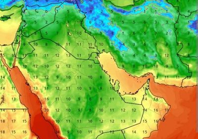 انتهاء موجة البرد الأحد المقبل