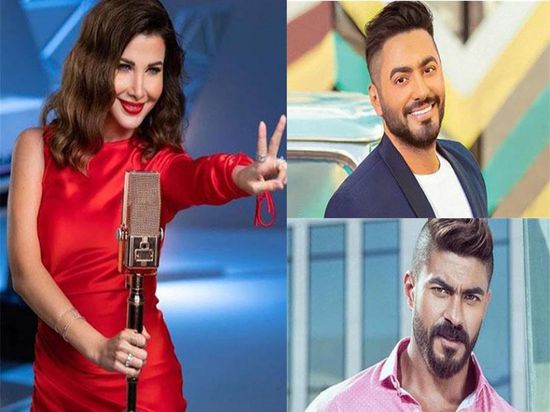 الخريطة الكاملة لحفلات النجوم في عيد الحب