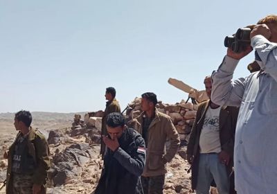 مدير أمن لحج يتفقد الجبهات في الحد يافع