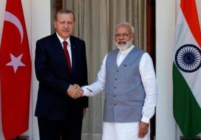 الهند تطالب تركيا بعدم التدخل في شؤونها الداخلية