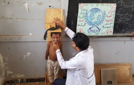 يونيسف تواصل حملتها لتحصين الأطفال في حجة