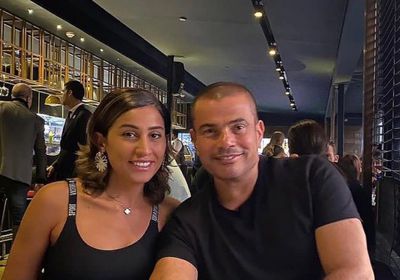 دينا الشربيني تهنئ عمرو دياب بألبومه الجديد