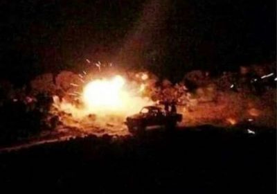 استشهاد وإصابة مواطنين في قصف حوثي جنوبي العود